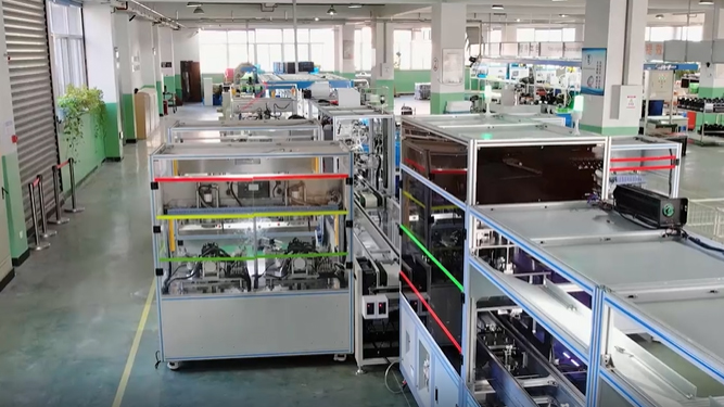 A primeira linha de montagem automática da Runxin de válvula de controle de alta taxa de fluxo é colocada em uso em 8 de janeiro de 2023 